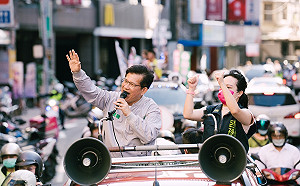 林佳龍五泰車掃 串連中南部旅北鄉親拚勝選