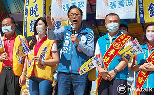 年輕人支持度竟超車鄭運鵬! 張善政封關民調拉出領先