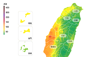 空氣品質拉警報!環保局:台南達紅色警示