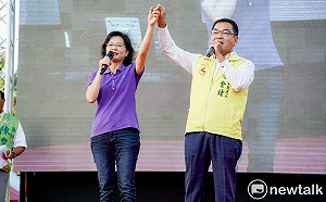 歌王歌后182説唱會  候選人夫妻檔和詹雅雯楊烈同台高歌