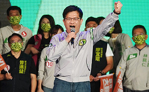 凱道造勢》籲綠營支持者回來吧!林佳龍:侯是國民黨血液別被騙