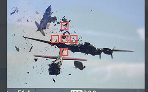 (影)美二戰航展軍機空中相撞爆炸影片曝光! 法醫證實2飛機上6人死亡