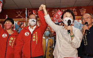 再次強攻蔡其昌地盤線 盧秀燕一天內二度合體張清照
