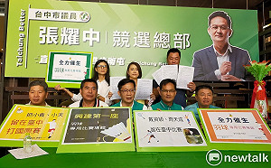 讓小戴小天在台中打國際賽 張耀中催生羽球館獲蔡其昌允諾