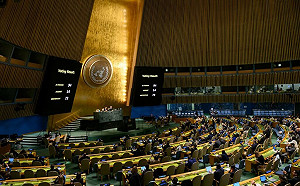 聯合國大會通過決議要求俄國賠償在烏克蘭造成的損害 中國又投反對