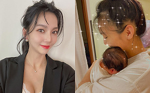 莉婭「性感哺乳照」飄母愛!千人讚爆:美得像一幅畫