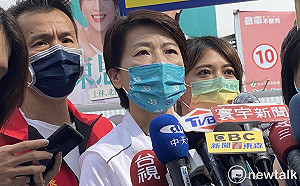 相信王世堅會挺她 黃珊珊：若撕掉政黨外衣他一定投我 