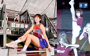 短髮女神斐棋應援秀「特殊絕活」！場邊歡呼網驚：太軟了吧