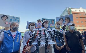 批護航立委只見水球  柯志恩競辦：對自家人暴力「眼盲＋心盲」！