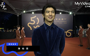 金馬59/陳柏霖藍色西裝帥氣登紅毯！親曝：新片下月開拍 