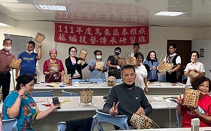 新北印象 國寶竹編藝師打造烏來泰雅「Kiri背簍」文化新地標