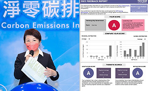 「2022國際碳揭露專案」評比揭曉 中市榮獲最高A級榮譽