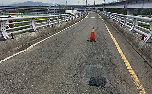 新北新店中安大橋方正銑鋪封閉施工