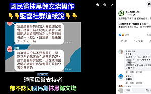 凌濤被控抺黑鄭文燦 挺藍者罵：安份一點別害善哥