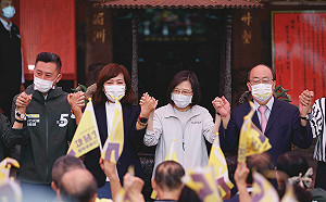 最後衝刺 蔡英文力挺沈慧虹：把新竹市變成「皇冠上的那顆鑽石」