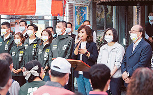 為沈慧虹催票 柯建銘：新竹人追求的價值是讓城市進步 不是帶來紛擾