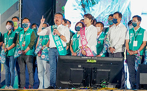 選前之夜第1000場演說 蔡其昌：去投票、就會贏！