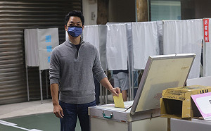 蔣萬安赴永安國小投票！曝開票前計劃：好好陪家人