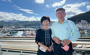 選完好心情？！柯文哲、陳佩琪「臨時起意」基隆小旅行