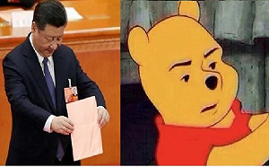 「維尼」看A4白紙也辱華？迪士尼官方哏圖巧妙貼合「白紙運動」