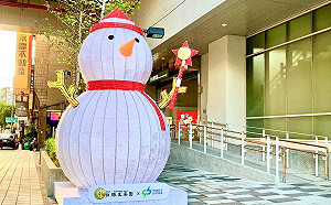 耶誕打卡新景點！中捷3大浪漫裝置藝術  繽紛燈飾超好拍 