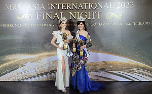 2022亞洲國際夫人選拔 TAIWAN ROC抱回雙桂冠