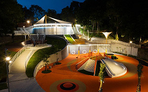 親子注意！虎頭埤「全齡式地景遊憩場」登場 滑草道、遊樂場玩翻天