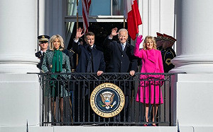 吵歸吵 美食還是要吃的! 馬克宏、拜登為《降低通膨法》吵架 首場國宴菜單曝光