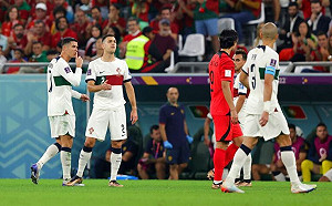 世足／C羅被韓國男神曹圭成辱罵？主帥：他生氣了