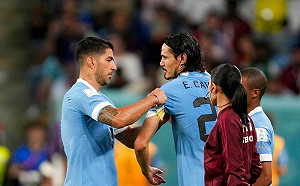 世足／諸神黃昏　Suarez和Cavani告別本屆世界盃舞台