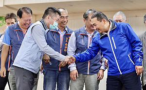 侯友宜趕場感恩茶會　前北縣副縣長蔡家福高倡：2024挺侯選總統