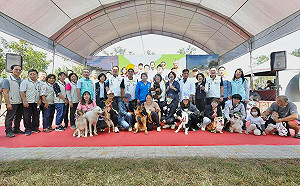 嘉市首座寵物公園開工 黃敏惠：一定要讓毛孩感受幸福