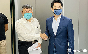 蔣萬安訪柯市府交接 柯文哲提醒大巨蛋、社子島等5大案卡中央 