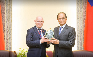 接見波蘭訪團  游錫堃：台波要堅定合作才能守護自由民主