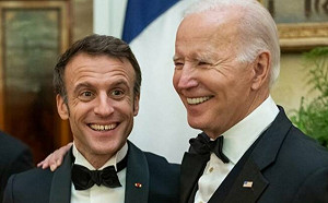 拜登與馬克宏通話 重申維護台海和平穩定重要性、堅定挺烏克蘭抗俄