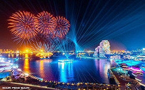 無敵海景、絕美燈光秀陪襯  全台最美煙火就在高流