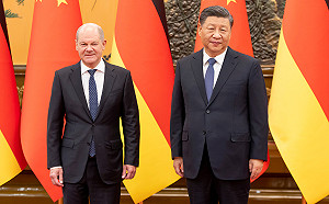 德總理蕭茲：中國沒譴責俄羅斯令人失望 勿運送武器助俄侵略烏克蘭