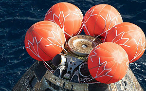 (影)NASA獵戶座結束25天「掠月任務」 平安「濺落」太平洋