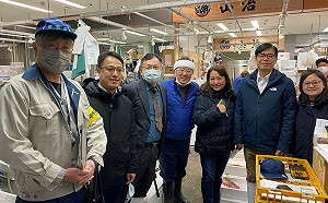 參訪東京豐洲魚市場  陳其邁：汲取改造成功經驗