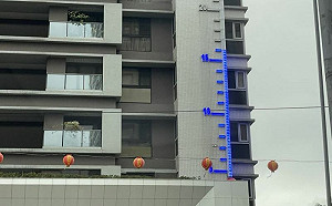 大樓裝超巨溫度計!網見實體笑瘋了