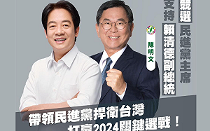 賴清德參選黨主席 英系表態全力支持「讓民進黨再起」