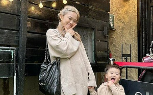 孩子頻夜驚!陳彥婷急赴宮廟祈福  曝當媽心情:變感性了