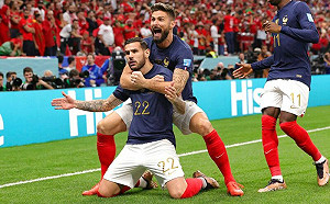 世足/法國2:0戰勝摩洛哥 再次闖進決賽