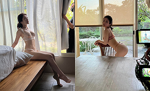 為身材吃苦竟遭疑修圖!鄭家純PO證據打臉網狂讚