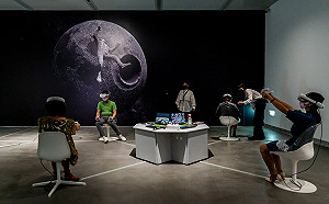 張逸軍攜中華藝校舞者 高美館大廳演出《黃心健的輪迴宇宙》