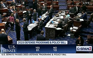 只剩拜登簽署了! 美參議院通過NDAA 提供台灣5年百億美元軍援