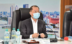 警政署長黃明昭回娘家 高雄召開風紀及掃黑會議宣示決心