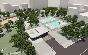 板橋溪北公園地下停車場工程如期發包 力拚明年動工