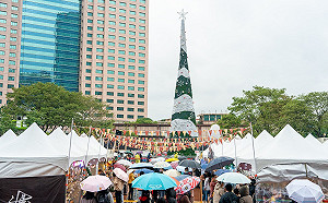 德國耶誕市集今登場   新北市民廣場化身德國耶誕村   