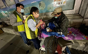 寒流過境氣溫驟降  高市社會局持續關懷街友